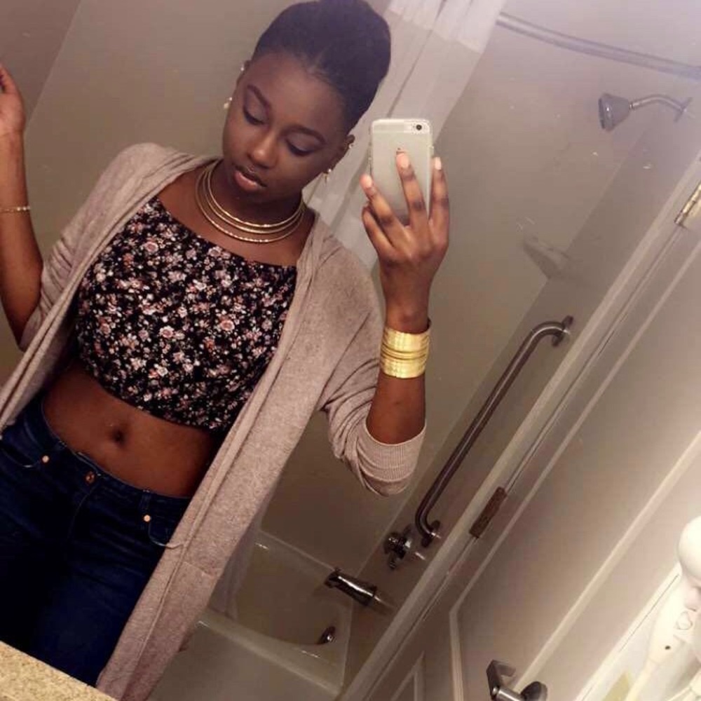 Floral Crop top